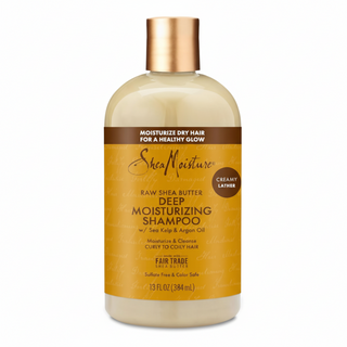 shea moisture raw shea butter shampoo deep moisturizing 3x hydration dry hair soft smooth shine