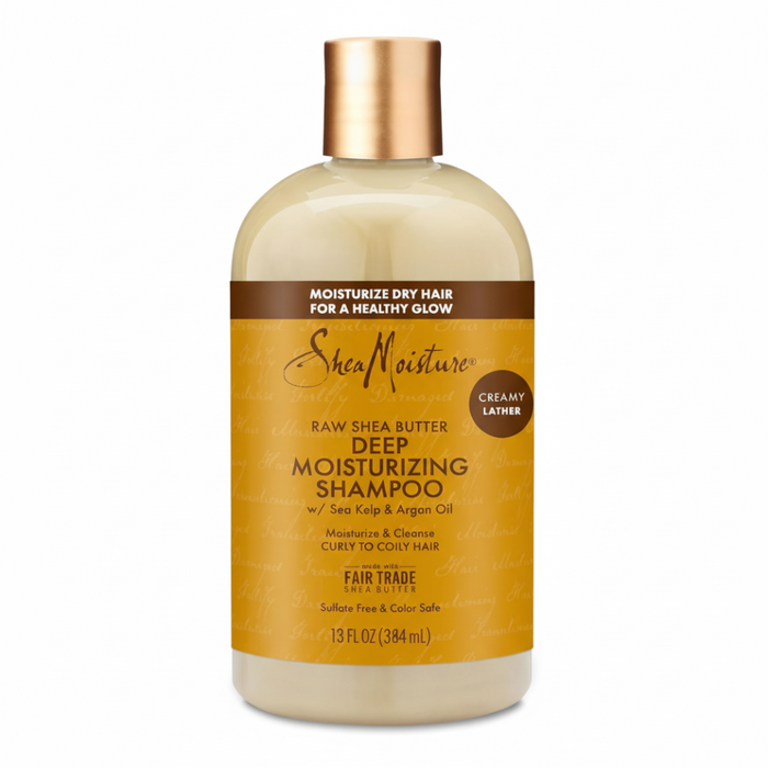 Shea Moisture Raw Shea Butter Shampoo | Deep Moisture 3X Hydration for Dry Hair