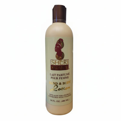 shera marabou lait parfum femme body and hand lotion 480ml hydrating perfumed body lotion soft smooth elegant scented skin care