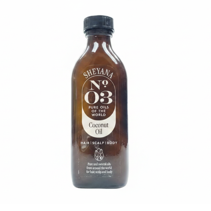 sheyana coconut oil 100 percent pure for hair growth nourishment and deep repair care