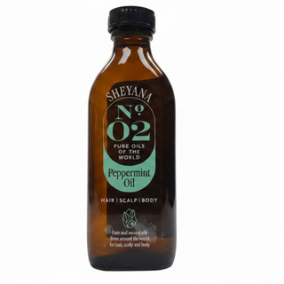 sheyana peppermint oil 100 percent pure for hair growth scalp cooling nourishment care
