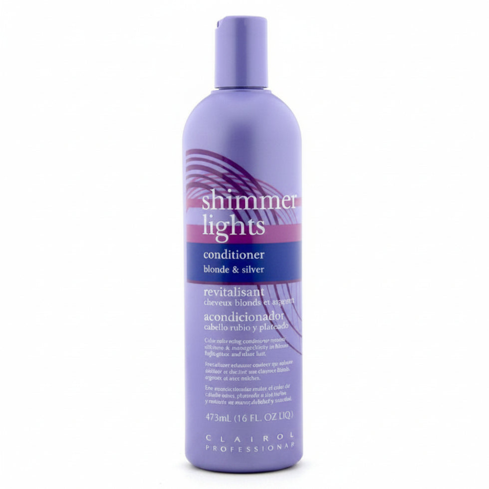 Shimmer lights blonde silver conditioner 473ml for anti brass smooth soft shiny hair
