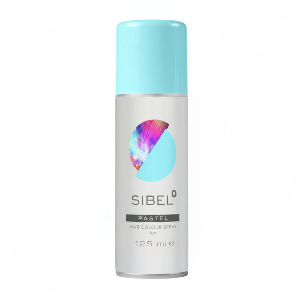 Sibel pastel hair colour spray ice 125ml temporary silver pastel hair color spray for stylish wash out look