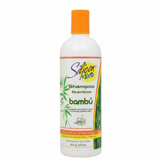 Silicon Mix bambu shampoo nutritivo nourishes and strengthens damaged hair