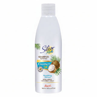 silicon mix coconut oil shampoo 16oz hydrating cleanse frizz control soft smooth shiny hair