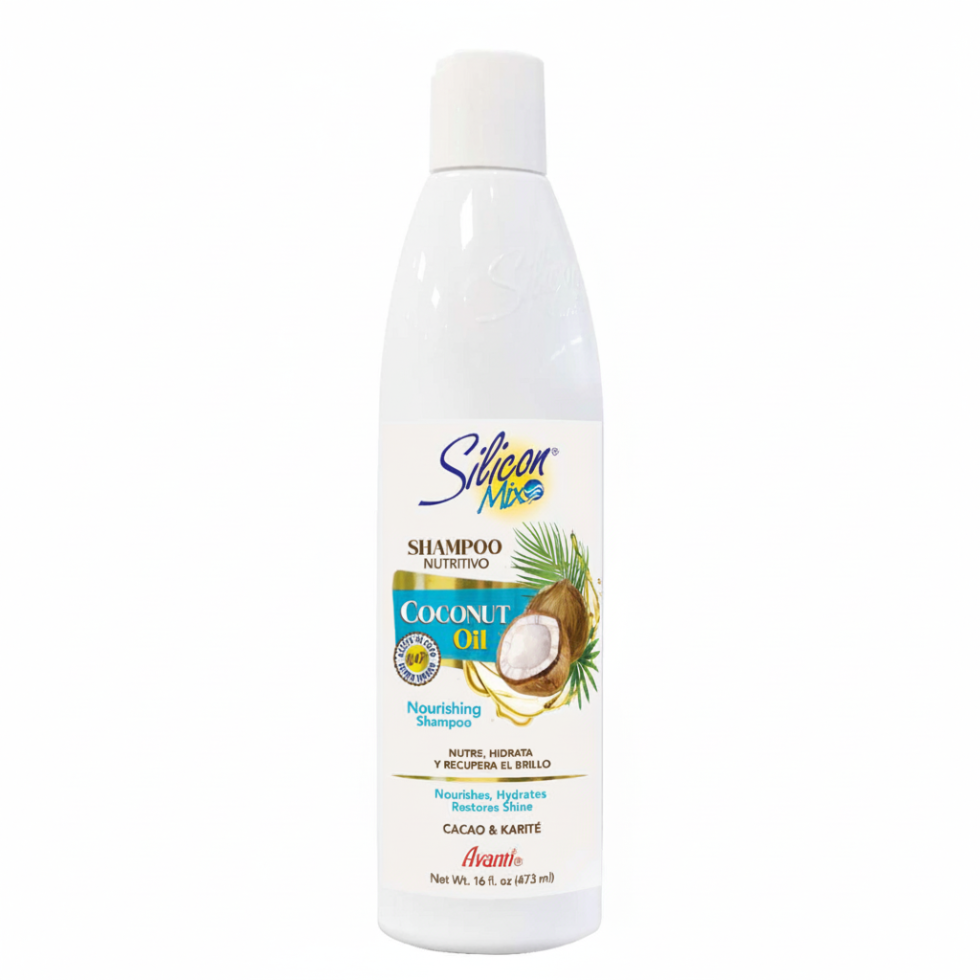 Silicon Mix coconut oil shampoo hydrating repair for dry damaged soft shiny hair