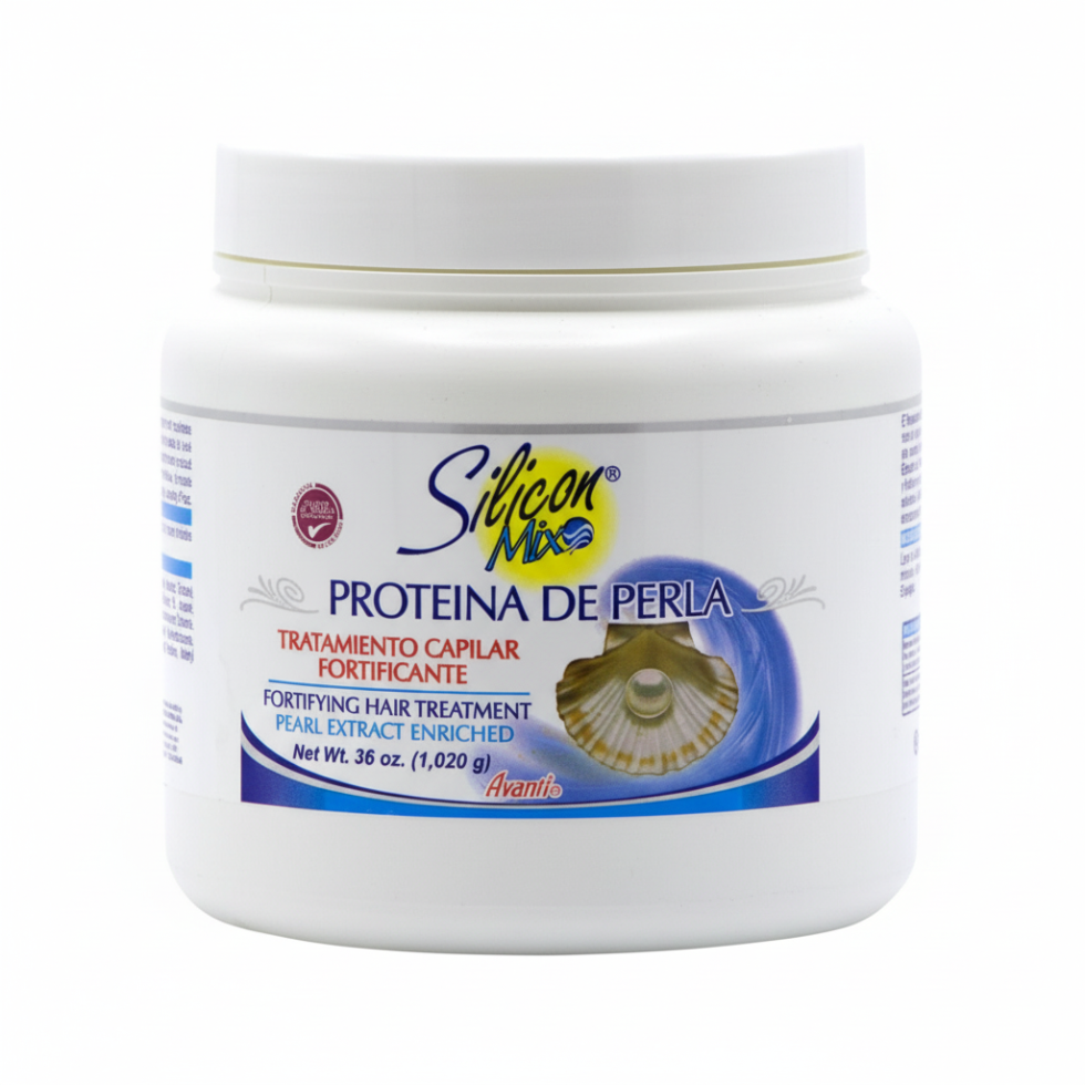 Silicon Mix proteina de perla hair mask repairs and adds shine to damaged hair