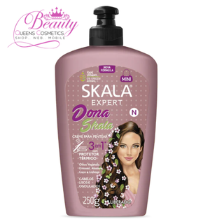 Skala Dona 3-in-1 Styling Cream 250ml- Curl Defining Leave-In & Frizz Control