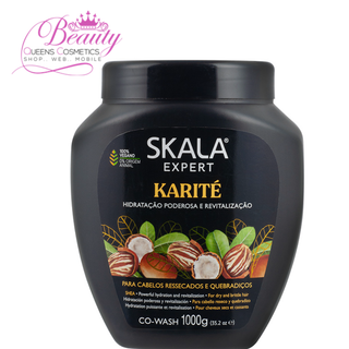 Skala Expert Karité Co-Wash 1000g= Shea Butter Hydrating Treatment for Dry Hair