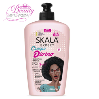 Skala Mais Cachos Divino 3-in-1 Styling Cream 250g- Curl Definer & Frizz Control