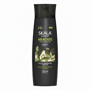 Skala abacate avocado shampoo 325ml moisture strength and shine hair cleanser for soft hydrated and healthy looking hair