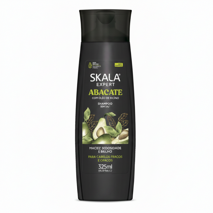 Skala Abacate Avocado Shampoo 325ml | Moisture, Strength & Shine Care