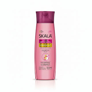 Skala ceramidas shampoo 325ml shine boost cuticle sealing and frizz control cleanser for smooth healthy and shiny hair