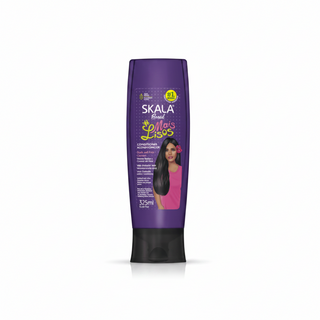 Skala mais lisos conditioner 325ml ultra straight anti frizz smoother and deep moisture care for soft shiny and manageable hair