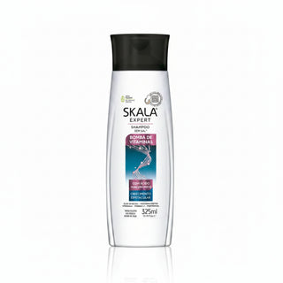 Skala vitamin bomb shampoo with hyaluronic acid 325ml strength shine and hydration cleanser for soft smooth and healthy looking hair