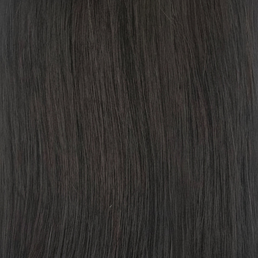 Sleek Fashion Idol 101 Hot EW clip-in hair extensions 5pcs 1B natural black volume lightweight easy styling hair pieces