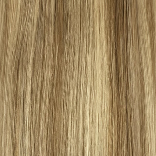 Sleek Fashion Idol 101 Hot Yaki weave 18/613 natural textured hair extension dark blonde to platinum ombre styling