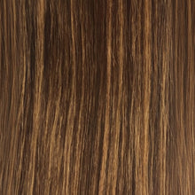 Sleek Fashion Idol 101 Hot Yaki weave 4/27 natural textured hair extension with blonde highlight blend