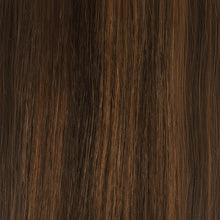 Sleek Fashion Idol 101 Hot Yaki weave 4/30 natural textured hair extension with warm brown highlight blend