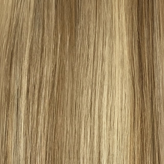 Sleek Fashion Idol 101 Hot Yaki weave P18/613 natural textured hair extension with dark roots and blonde ombre ends