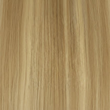 Sleek Fashion Idol 101 Hot Yaki weave P24/613 natural textured hair extension medium brown to blonde ombre styling