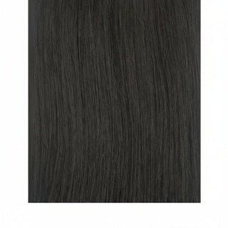 sleek hh wig audery 1b human hair natural black soft texture versatile styling