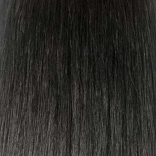 sleek hh wig chanelle 1 fashion idol asymmetric human hair bob side fringe natural dark soft lightweight ready to wear wig
