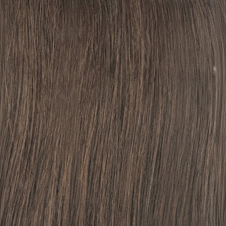 sleek hh wig chanelle 2 fashion idol asymmetric human hair bob side fringe natural brown soft lightweight ready to wear wig

