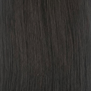 sleek hh wig eva 1b fashion idol short human hair natural dark brown soft lightweight ready to wear wig

