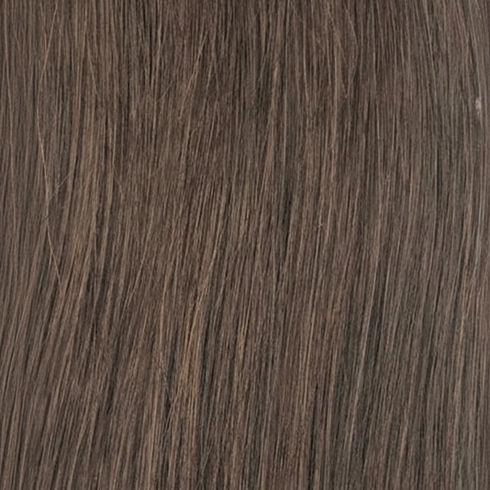 sleek hh wig mia 2 fashion idol short human hair layered curls natural brown soft lightweight ready to wear wig
