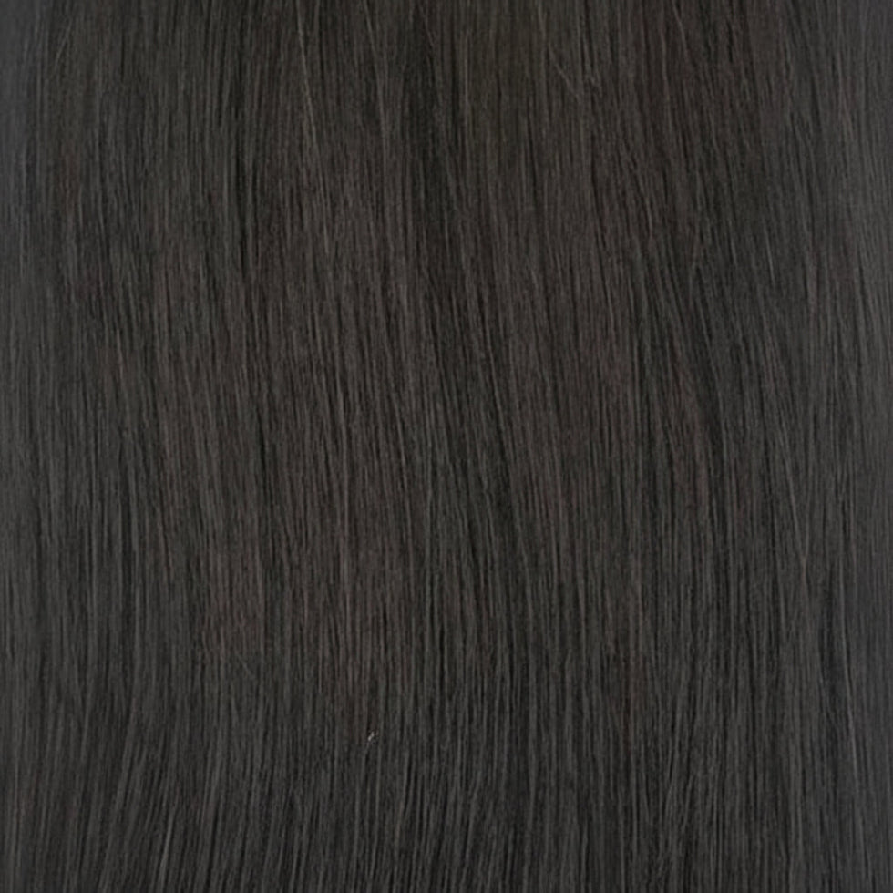 Sleek HH Wig Superb 1B natural look human hair wig for volume and everyday styling elegance