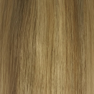 Sleek Luxury 100 percent human hair Indian weave 12/16/613 natural multi tone blonde volume smooth styling