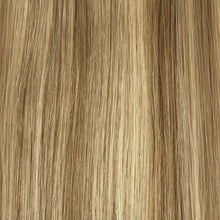 Sleek Luxury 100 percent human hair Indian weave 18/613 natural ombre dark blonde to platinum styling