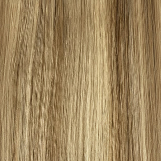 Sleek Luxury 100 percent human hair Indian weave 18/613 natural ombre dark blonde to platinum styling