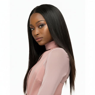 Sleek Luxury 100 percent human hair Indian weave 1 natural volume and silky smooth styling