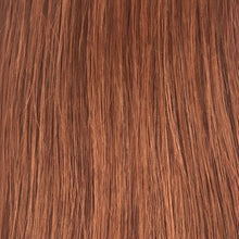 Sleek Luxury 100 percent human hair Indian weave 33 natural auburn volume smooth styling