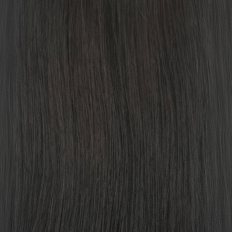 Sleek synthetic wig BEYONCE 1B natural black fashion wig glam style lightweight soft fibers everyday wear hair wig
