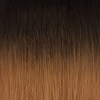 Sleek synthetic wig BEYONCE TT1B/30 black with brown highlights natural glam fashion wig lightweight soft fibers everyday wear hair wig