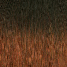 Sleek synthetic wig BEYONCE TT1B/33 black with auburn highlights natural glam fashion wig lightweight soft fibers everyday wear hair wig
