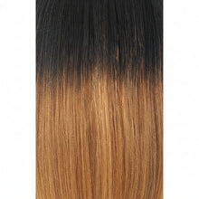 Sleek synthetic wig BEYONCE TT4/27 dark brown with honey blonde highlights natural glam fashion wig lightweight soft fibers everyday wear hair wig