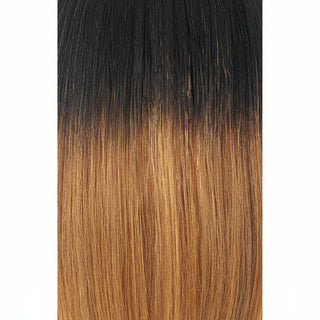Sleek synthetic wig BEYONCE TT4/27 dark brown with honey blonde highlights natural glam fashion wig lightweight soft fibers everyday wear hair wig