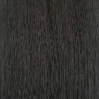 Sleek synthetic wig Crystal 1B natural look fashion wig rich black lightweight stylish everyday hair wig