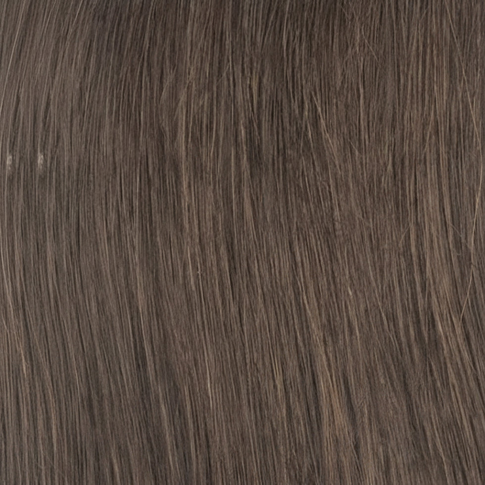 Sleek synthetic wig Crystal 2 natural look fashion wig warm brown lightweight stylish everyday hair wig
