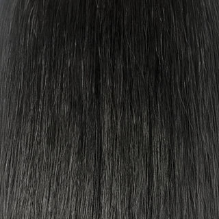 sleek synthetic wig iman 1 fashion idol straight natural black soft lightweight ready to wear wig