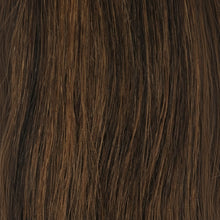 Sleek synthetic wig JADA 1B/30 natural look fashion wig black with brown highlights lightweight stylish everyday hair wig