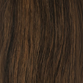 Sleek synthetic wig JADA 1B/30 natural look fashion wig black with brown highlights lightweight stylish everyday hair wig