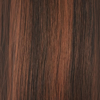 Sleek synthetic wig JADA 1B/33 natural look fashion wig black with auburn highlights lightweight stylish everyday hair wig