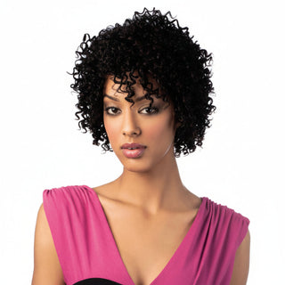 Sleek synthetic wig MACY natural look fashion wig lightweight everyday stylish hair wig