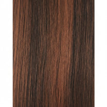 sleek synthetic wig nikki 1b 33 fashion idol natural black auburn highlight soft lightweight ready to wear wig