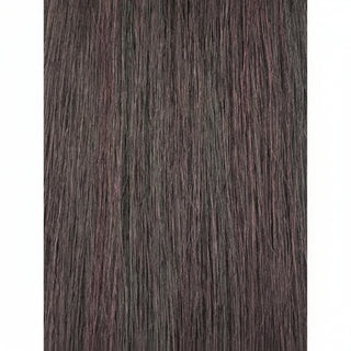 sleek synthetic wig nikki 1b 99j fashion idol natural black burgundy highlight soft lightweight ready to wear wig